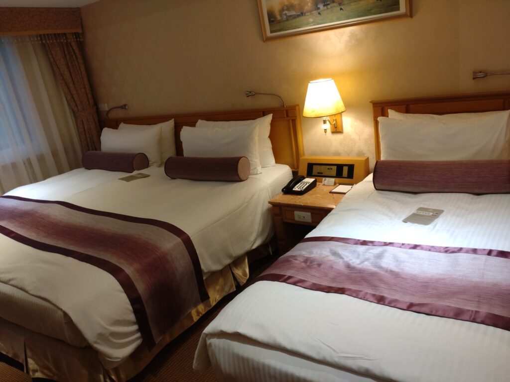 コスモスホテル台北の部屋